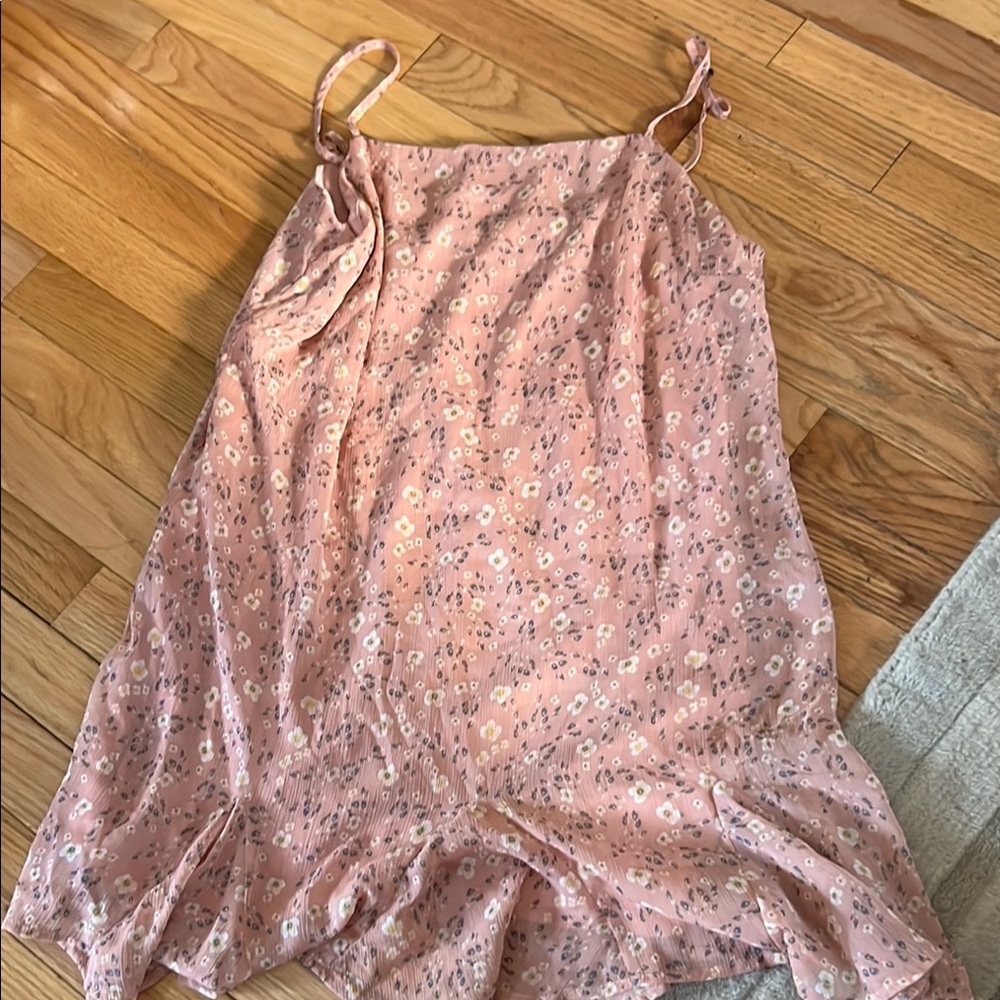Trixxi Pink Floral Mini Dress